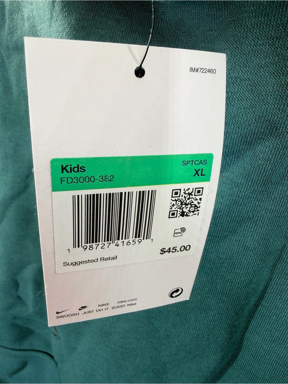 NWT Nike Sportswear Club Fleece Pullover Hoodie - Picture 8 of 8